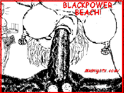 interracial cuckold: black power peach